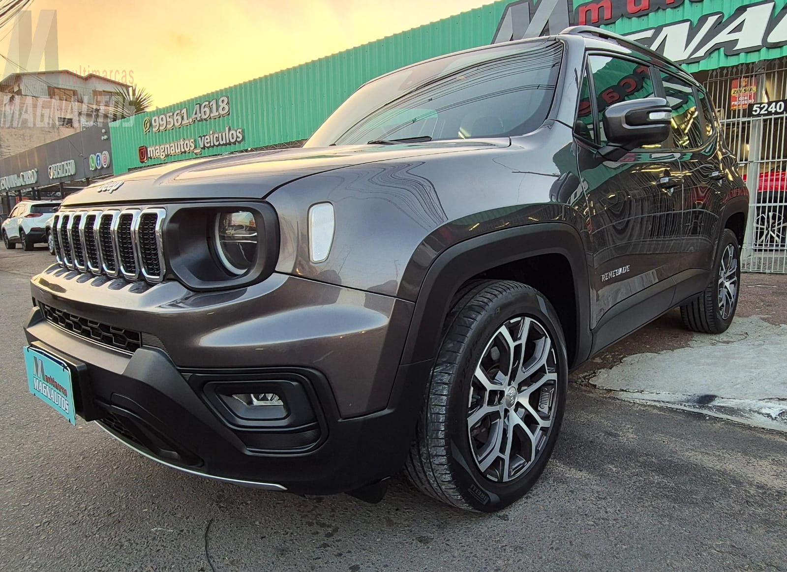 Renegade Longitude 1.3 Turbo Cinza